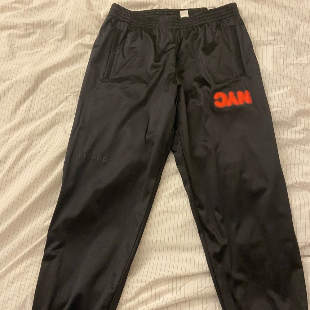Alexander Wang X Adidas collab ‘NYC’ nylon joggers